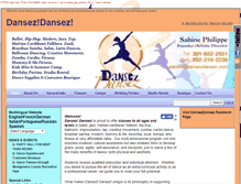 Tablet Screenshot of dansezdansez.com